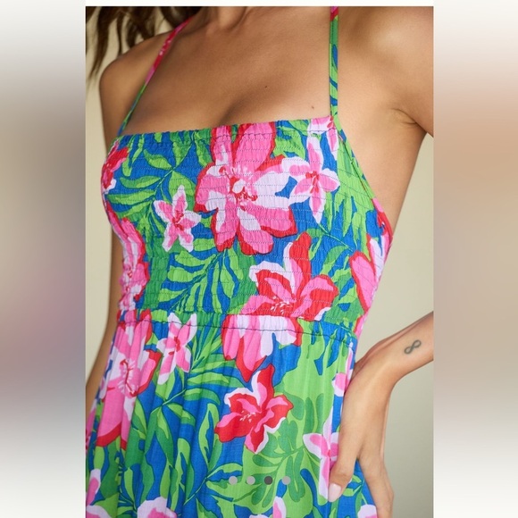 🎉RARE🎉 Anthropologie NWT TIARE HAWAII KAILANI MAXI DRESS size XS/S. - Picture 6 of 15